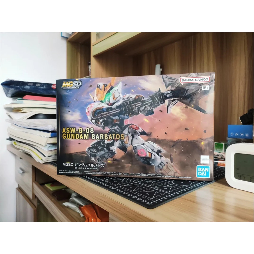 【พร้อมส่ง】mg barbatos lupus mg barbatos gundam barbatos MG 1/100 ASW-G-08 BB Warrior Model Kit เจเนอ