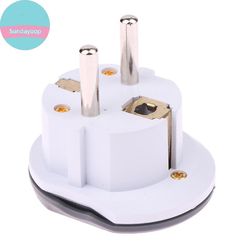 Sund เยอรมันมาตรฐานปลั๊กแปลง FR AU US UK To EU Euro Korea Universal Travel Adapter Home Plug Adapter