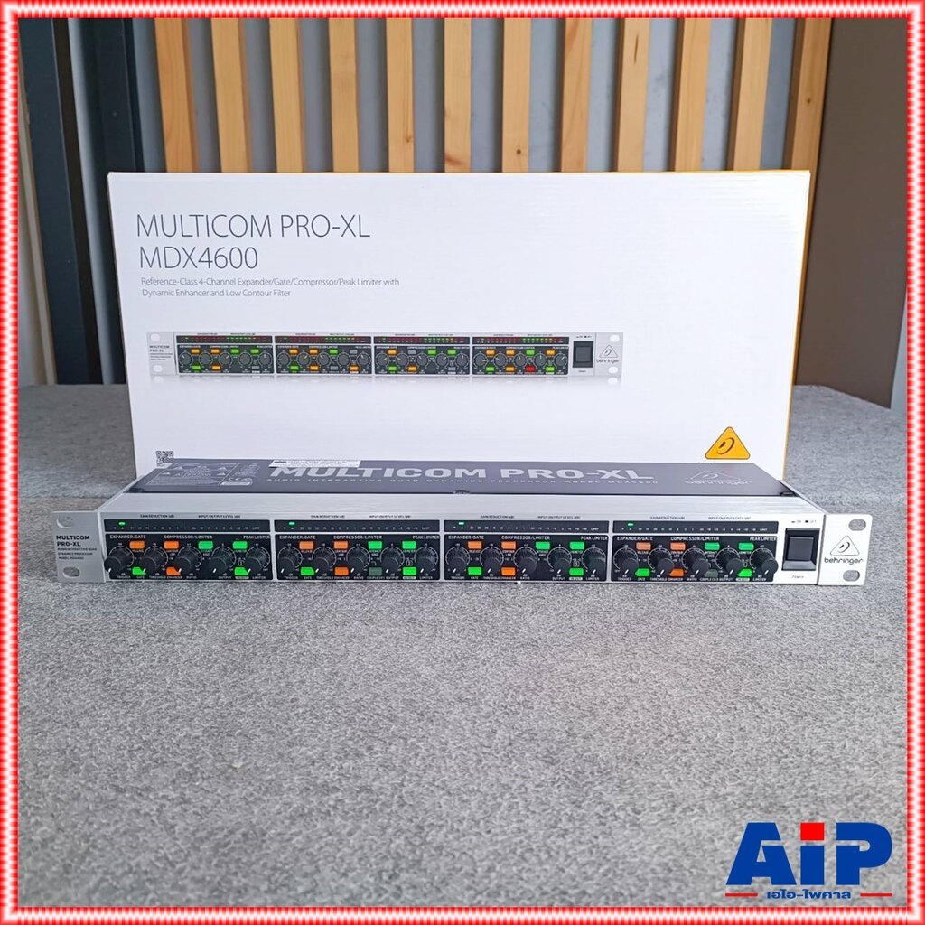 BEHRINGER MDX-4600 MULTICOM โปรเซสเซอร์ Compressor เครื่องเสียง MDX 4600 MDX4600 เอไอ-ไพศาล
