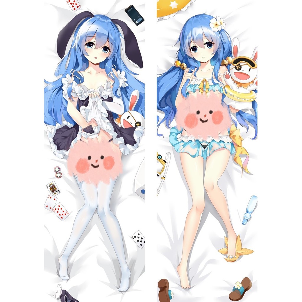 วันที่ A Live Himekawa Yoshino อะนิเมะ Dakimakura กอดหมอน Body Case Otaku Sleepy หมอนครอบคลุม