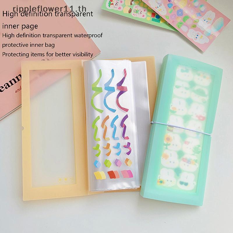 # ขายใหญ่ # 30แผ่นอัลบั้มสมุดวัสดุสติกเกอร์กระดาษคอลเลกชันการจัดเก็บหนังสือผู้ถือบัตรการจัดเก็บภาพโปร่งใส. - รูปที่ 2