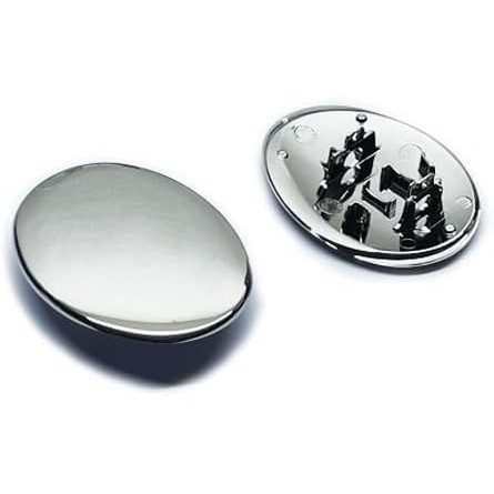 Chrome Head Light ไฟหน้าหัวฉีดเครื่องซักผ้าฝาครอบสําหรับ Porsche 911 996 C2 C4 Turbo Facelift