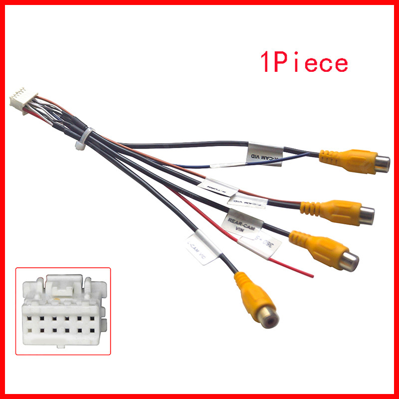 360° Panoramic Camera Adapter for Android Head Unit | 12Pin Universal Car DVR Kit with DIY Install &