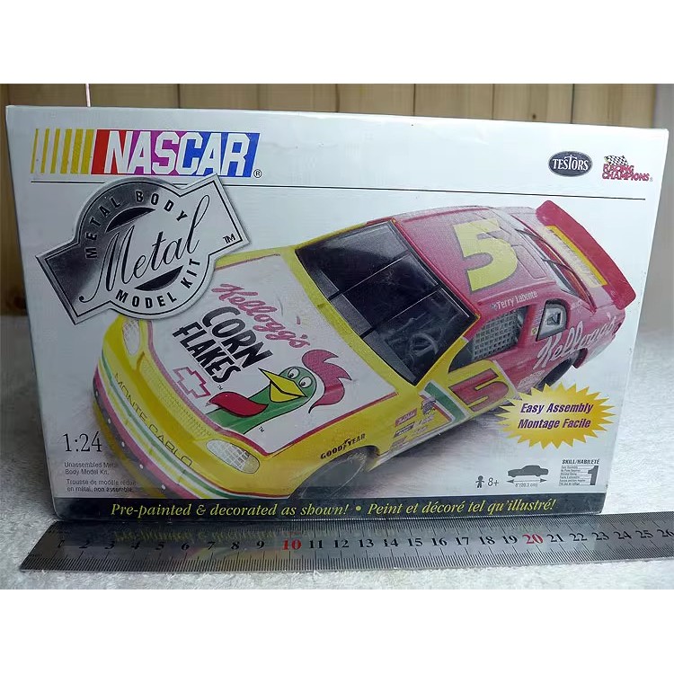 Kelloggs Kelloggs Chevrolet American Naska Racing Model ESTORS 1: 24 Assembled Car