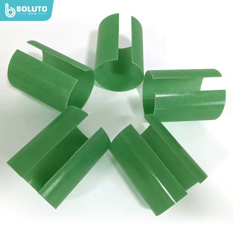 Aqua Green Glass Fiber Epoxy Winding Tube Epoxy Tube หลอดฉนวนท่อคดเคี้ยวใยแก้ว FR4 9Q6E