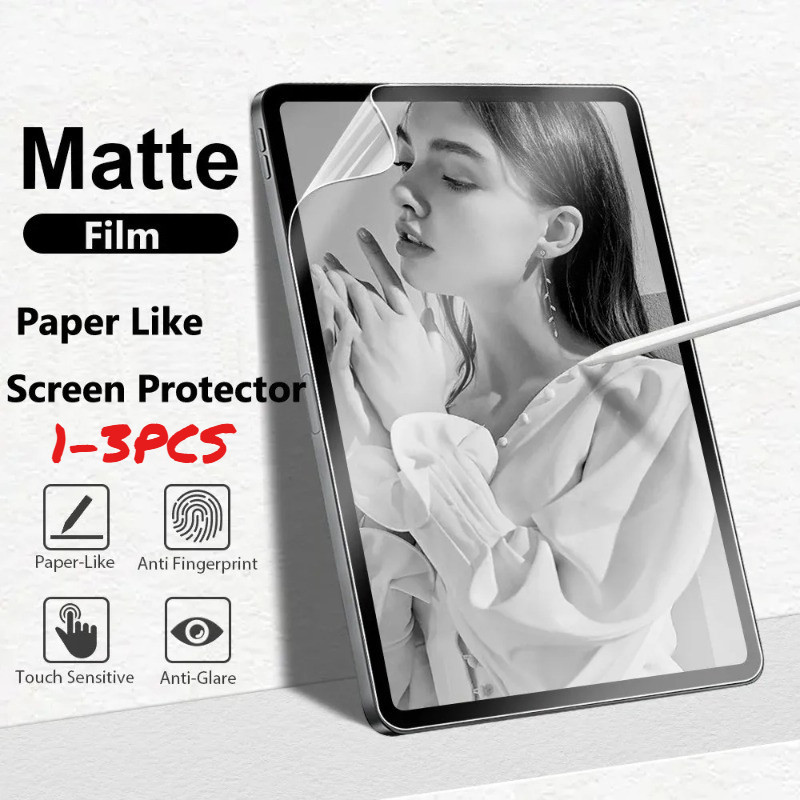 1-3PCSเช่นกระดาษรู้สึกMatte Screen ProtectorสําหรับLenovo Xiaoxin Tab P11 P12 Pro Gen 2 12.7 5Gกระดา