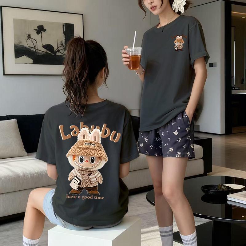 เสื้อยืดสไตล์เกาหลี สกรีนเเน่น ลายคมชัด สำหรับผู้ชายและผู้หญิงสามารถใส่ได้ มี5 สีให้ได้เลือกใส่ ส่งด