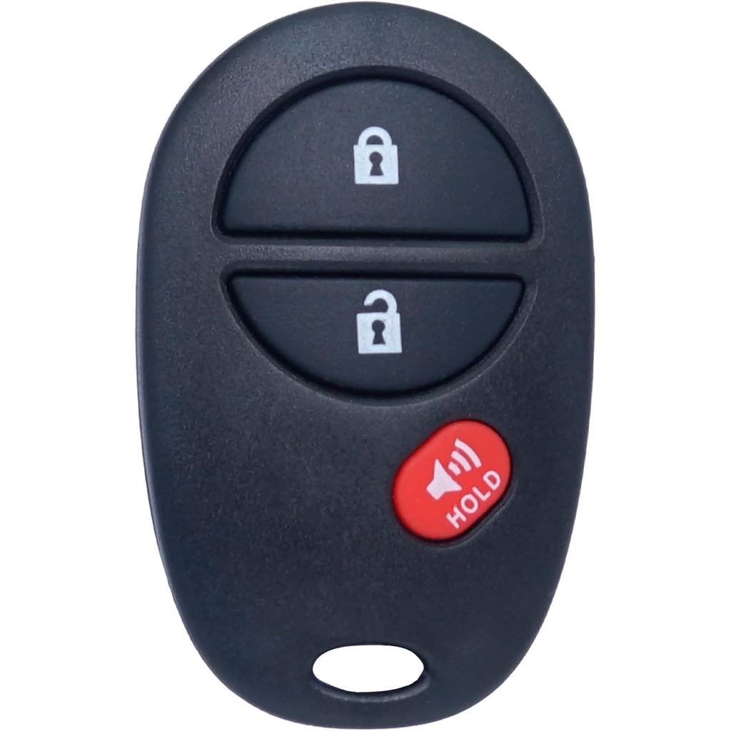 MechanMagic Key Fob Remote Replacement Fits for Toyota Tundra Tacoma Sienna Sequoia Highlander 2007 