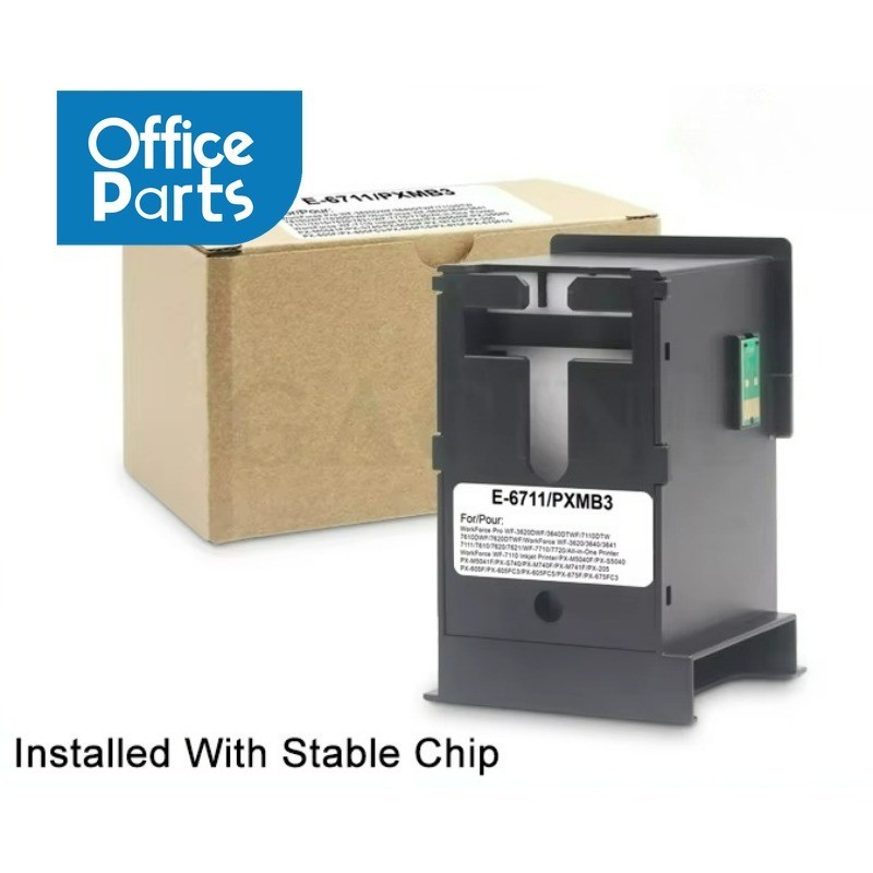 สําหรับ EPSON T6711 L1455 Ink Maintenance Box สําหรับ EPSON WF 7610 7620 7720 7110 7210 7510 7615 77
