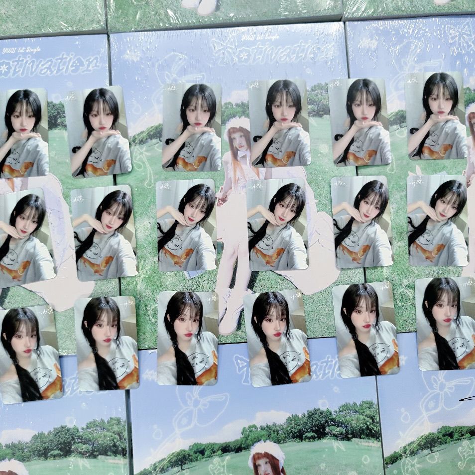 Song Yuqi solo2 Bonus Qi lo2 ป้ายขาย pp Bonus Card Song Yuqi Photo Card