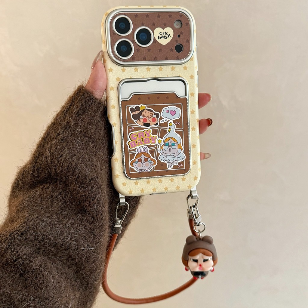 สติ๊กเกอร์ติดหน้าต่างเด็ก เหมาะสําหรับ Apple 17Promax Card Case iPhone 16/15/14/13 เชือกแขวน Anti Drop ราคา ถูกที่สุด ดีลบีเคเค แกลเลอรีภาพที่ 5