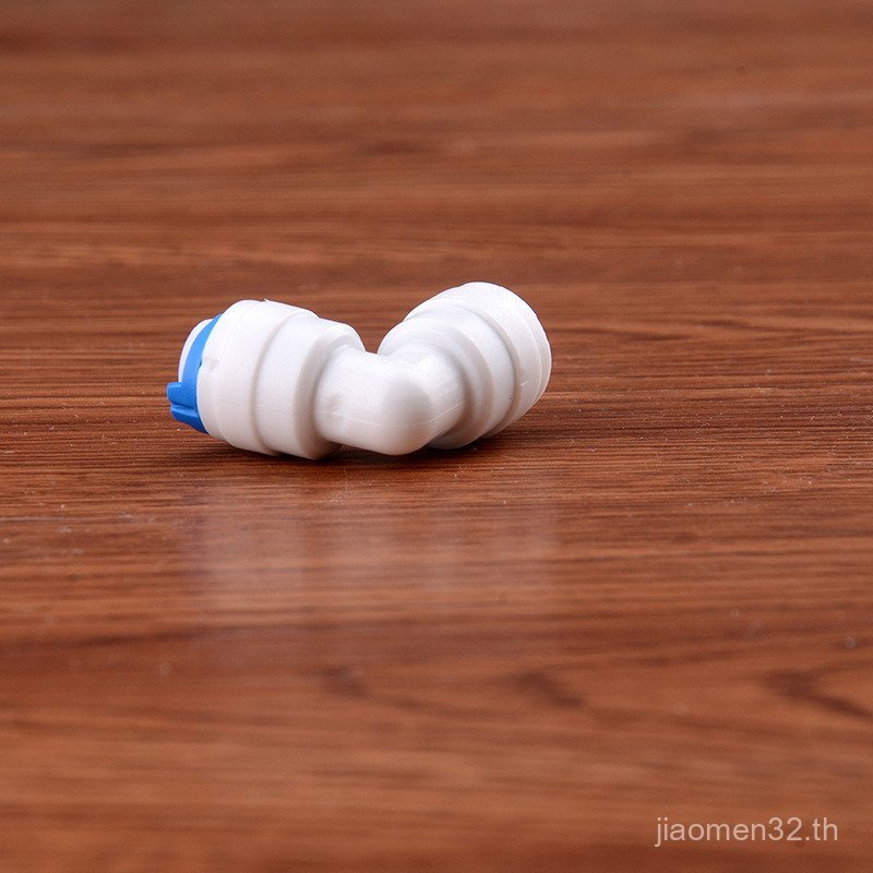 4040 Water Purification Connector 2 จุด Double-Way Elbow Connector ในครัวเรือน RO Reverse Osmosis ดื