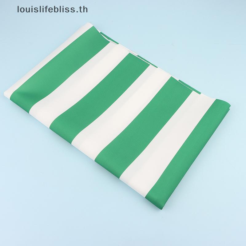 Louislifebliss 420D แฟชั่นลายพิมพ์ผ้า Oxford ผ้ากันน้ํา Canopy เต็นท์ร่มผ้าเคลือบ 50x150 ซม./PC ม่านบังแดดใหม่