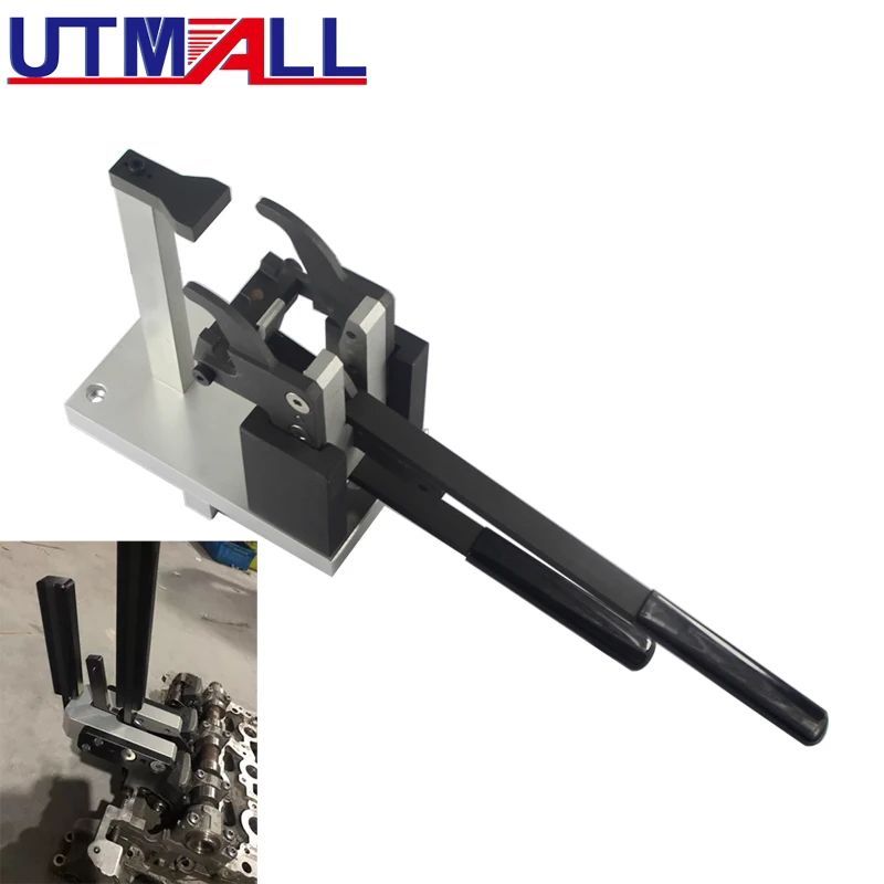 เครื่องมือเครื่องยนต์วาล์วความดันสปริง Remover เครื่องมือติดตั้งสําหรับ BMW B38 B48 B58 พร้อมที่วาง