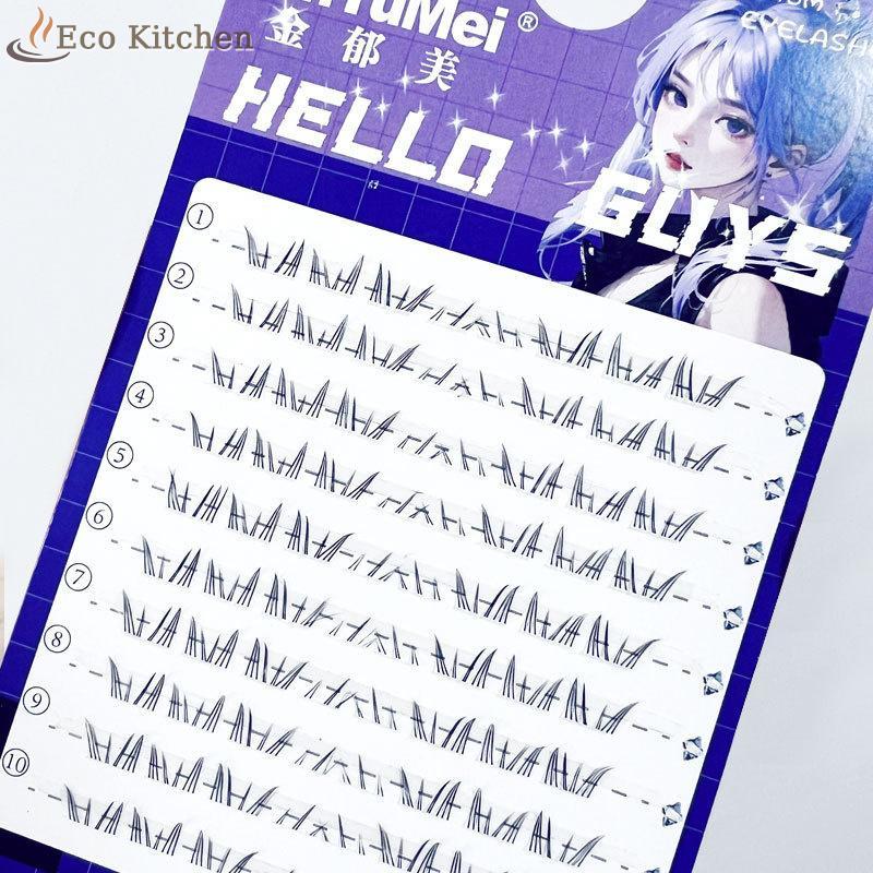 [Eco Kitchen] Lower Lashes Natural Lower Lashes Segmented Lower Lashes เครื่องมือแต่งหน้าขนตา [ใหม่]