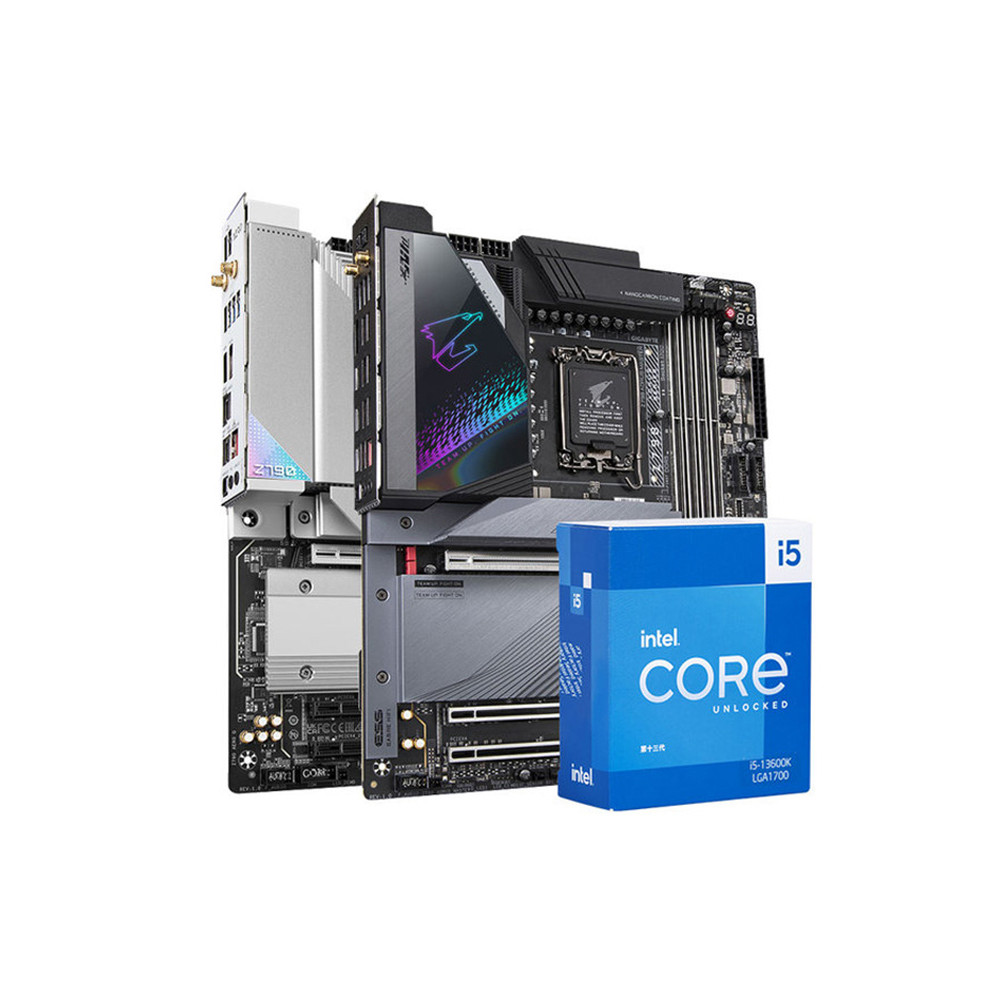 13th Generation Intel i7 13700F/KF/K/13790F กล่อง Z790/B760M Gigabyte CPU เมนบอร์ดชุด