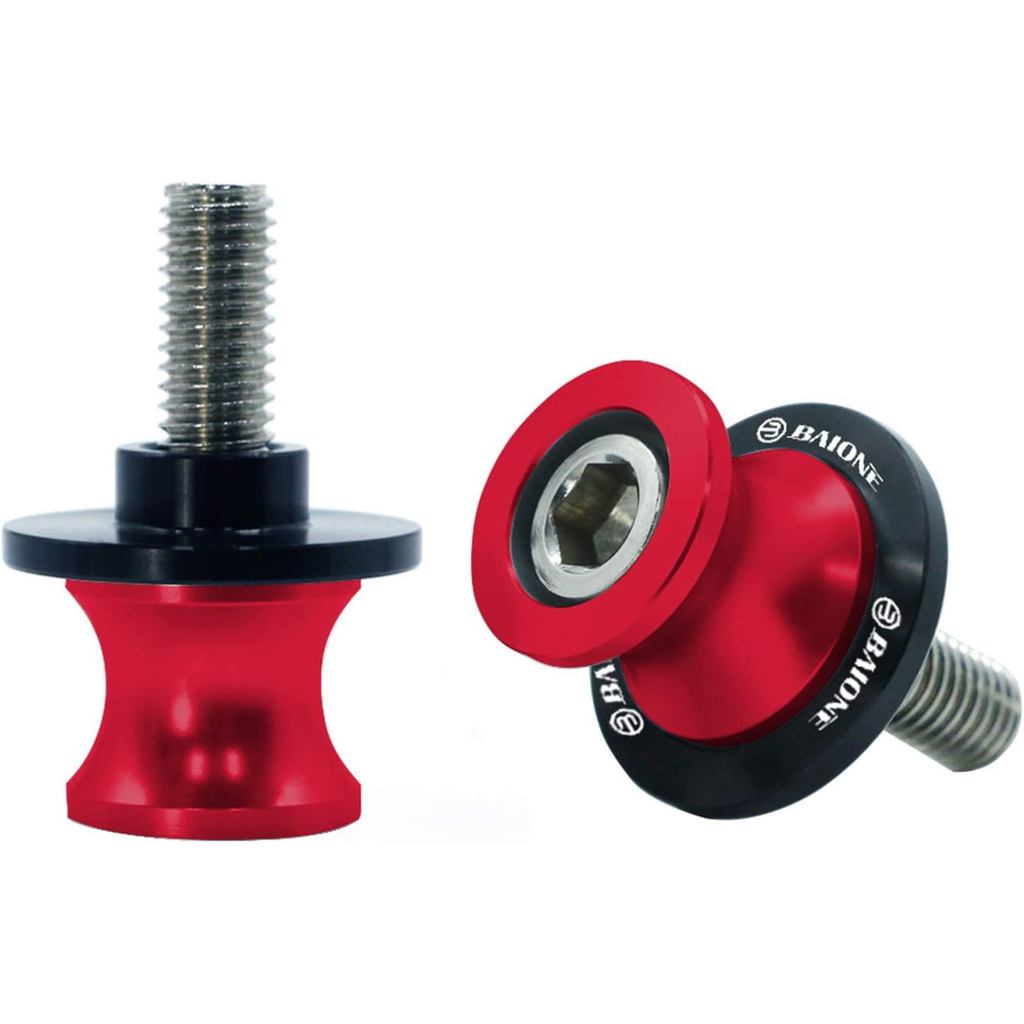 COPART 2 ชิ้น 8 มิลลิเมตร M8 รถจักรยานยนต์ Swingarm Spools Sliders CNC Swing Arm ขาตั้งสกรูสําหรับ K