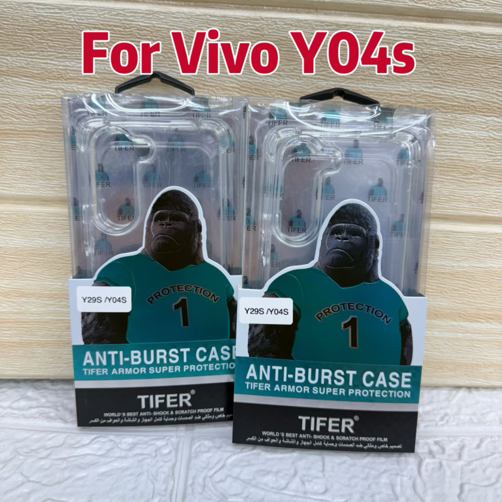 KingKong เคสใส สำหรับ Vivo Y04s / Y04 / Y03 / Y21d / Y31 5G / Y39 / Y29