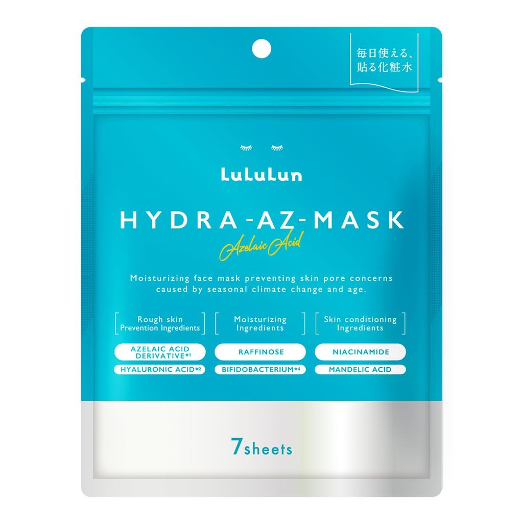 มาส์กหน้า LuLuLun Hydra AZ Mask แบบแผ่น 7 ชิ้น