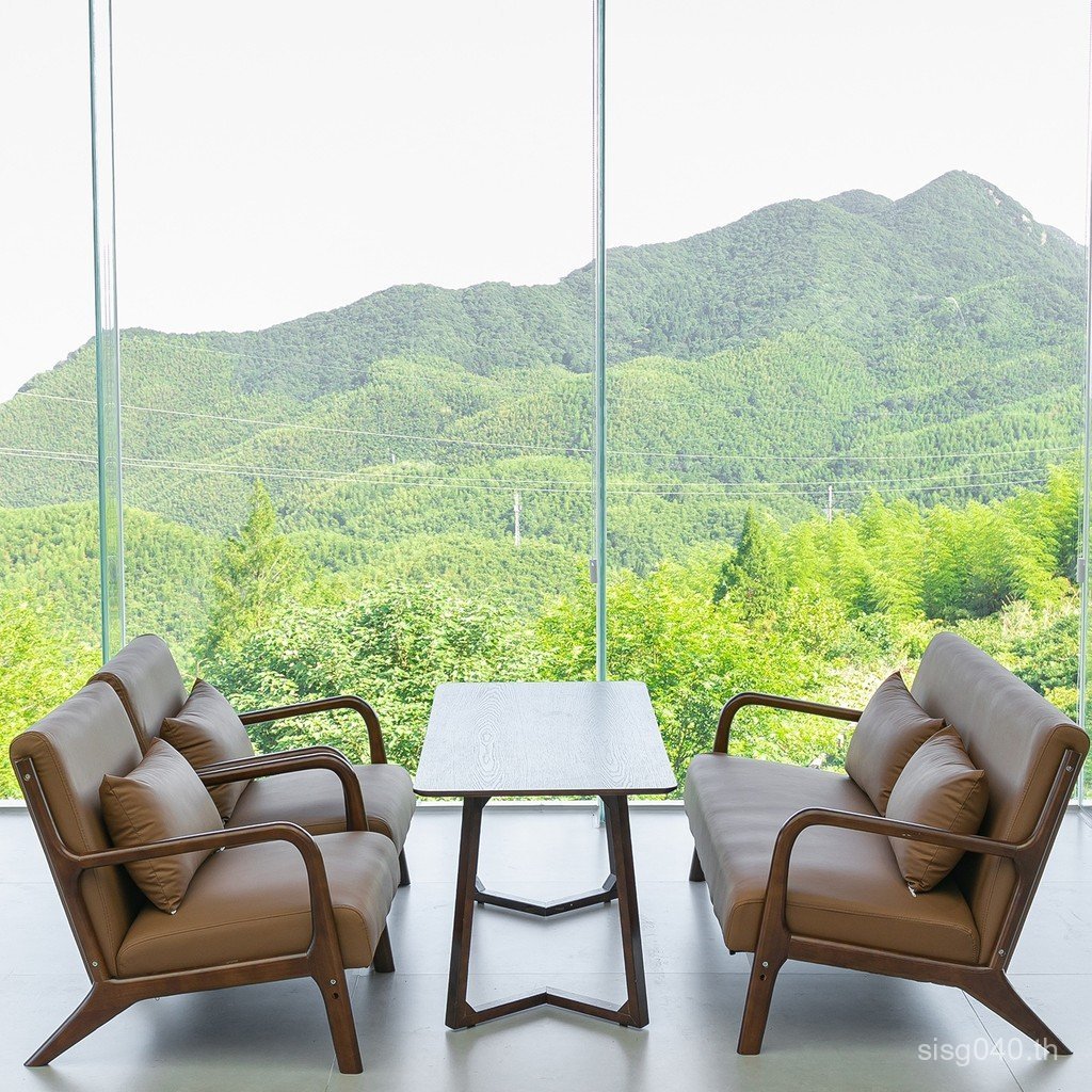 โต๊ะเก้าอี้โซฟาบาร์ B & B ผสมนมชา Shop ร้านอาหาร Nepapi Retro Clear Bar Cafe หรูหราคู่เดียว E8SK