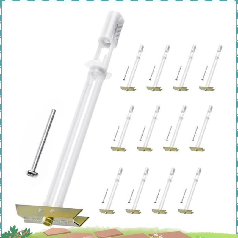 Uejfrdkuwg Drywall Anchor พร้อมสลักเกลียวรวมสําหรับ 1/4In-20,Hollow Drywall Anchors สําหรับชุดติดตั้