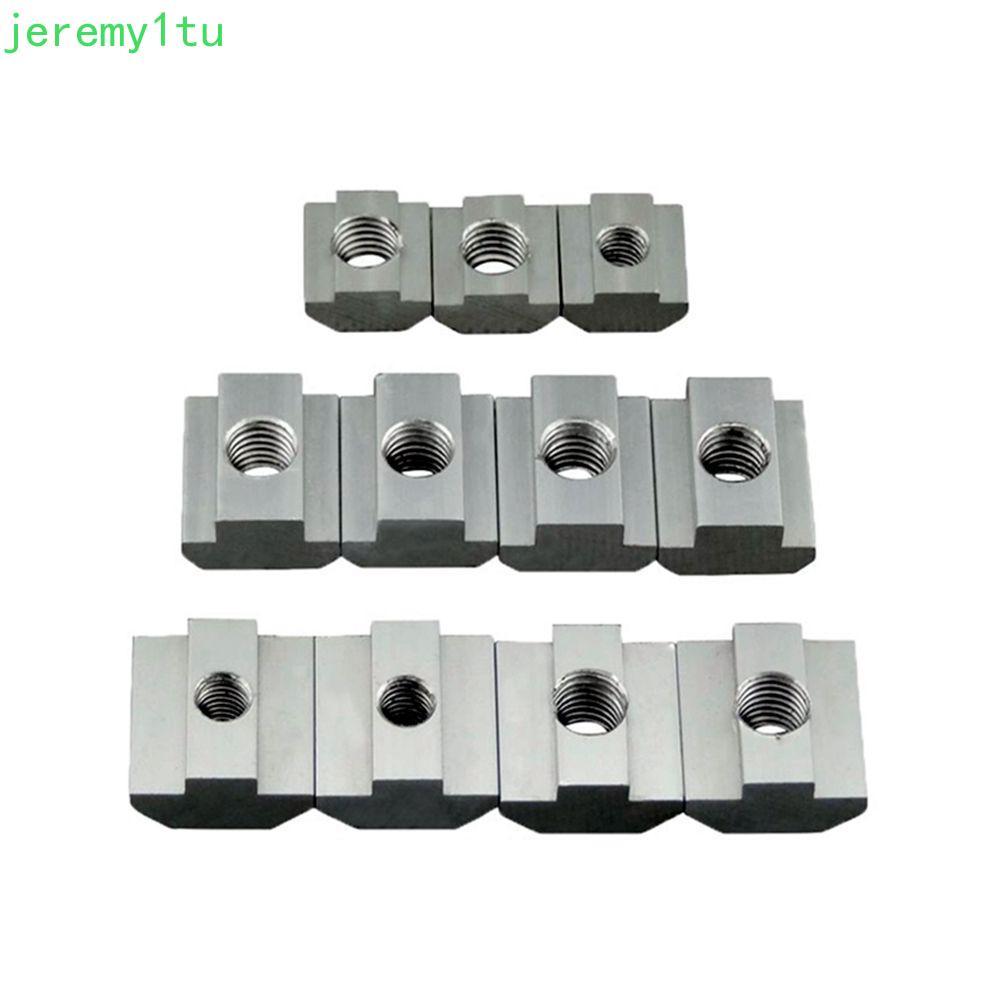 JEREMY Nuts Square Aluminium Profile T Block 2020 3030 4040 4545 T Slot Nut