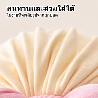 Newหมวกเด็กแรกเกิดรุ่น ผ้าโพกหัวโบว์ ที่คาดผม สำหรับเด็กผ้า หมวกบินนี่ นุ่ม ยืดหยุ่น