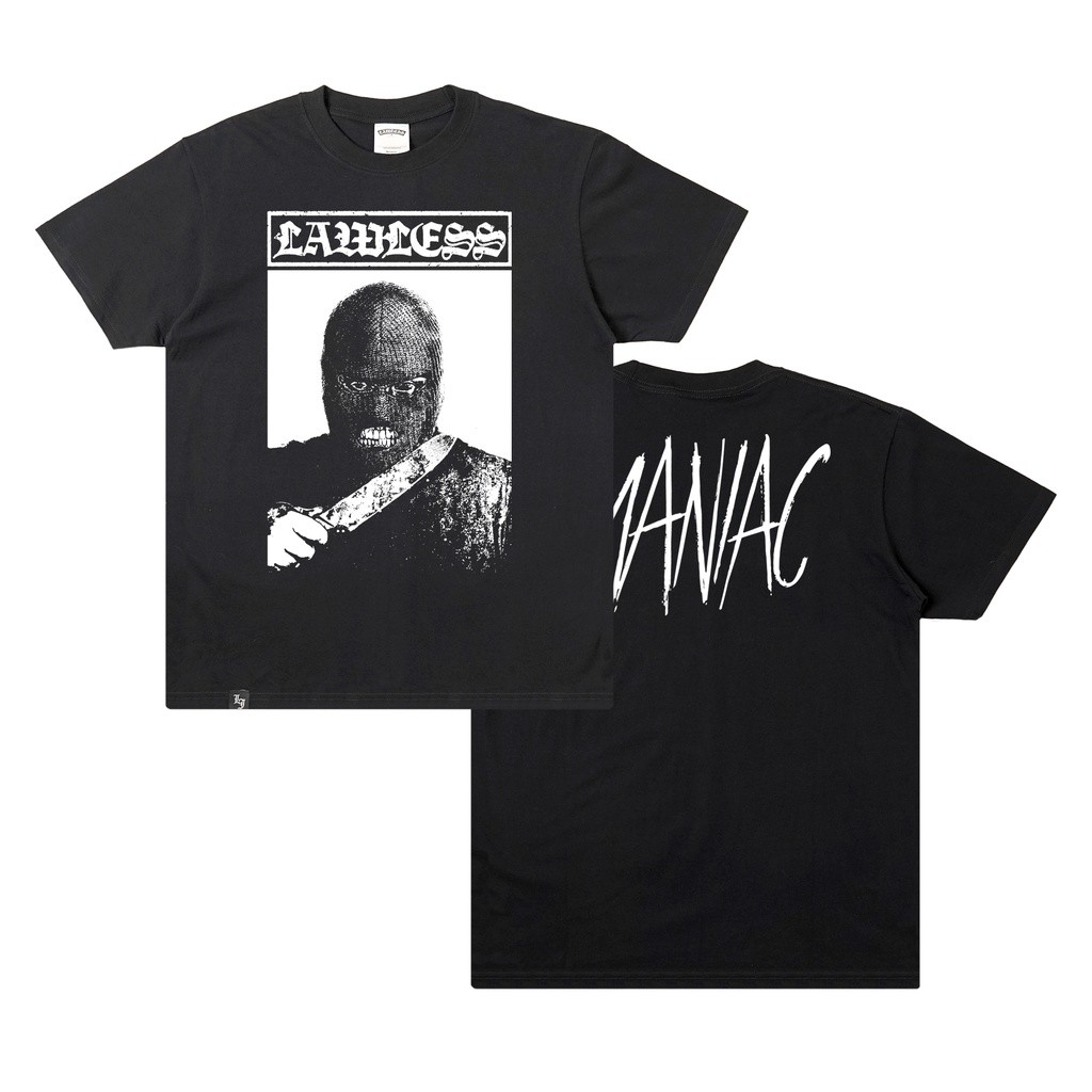 Lawless - เสื้อยืด Maniac - สีดํา