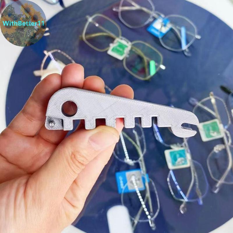 ดีกว่า 3D การพิมพ์ Multi-function แว่นตากรอบแว่นตาดัดเครื่องมือ Plier ปรับแว่นตาขอบขาวัดสะพานจมูก Pad ซ่อมเครื่องมือ TH