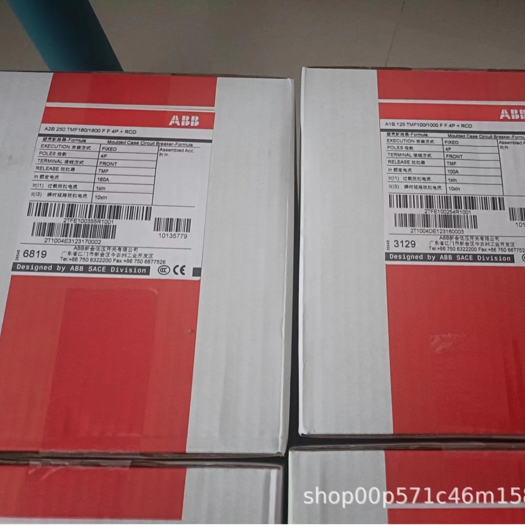 ABB เซอร์กิตเบรกเกอร์ A3N400 TMF320/3200 FF 3P A3N400 TMF400/4000 FF 4P FOBG