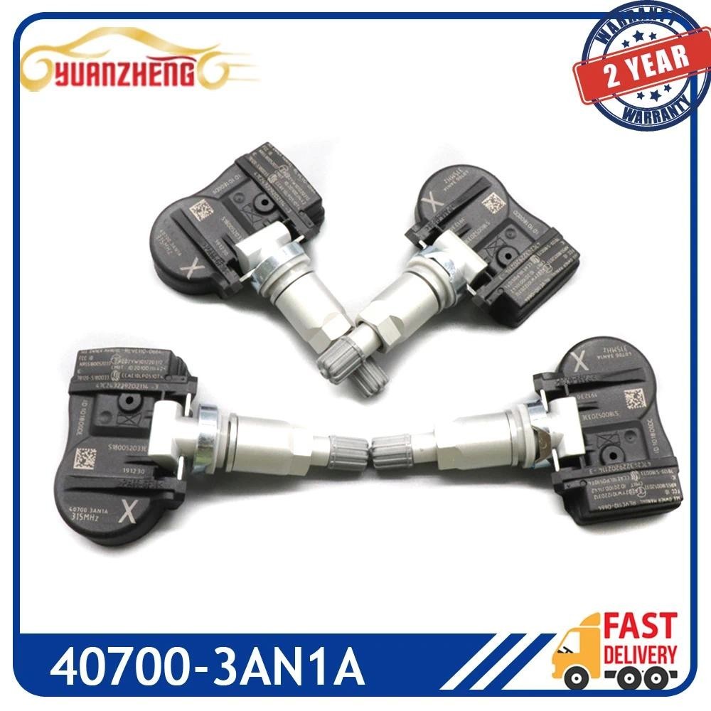 รถ TPMS เซ็นเซอร์ตรวจสอบความดันยาง 40700-3AN1A สําหรับ Nissan Leaf Sentra Versa หมายเหตุ 315mhz 2012