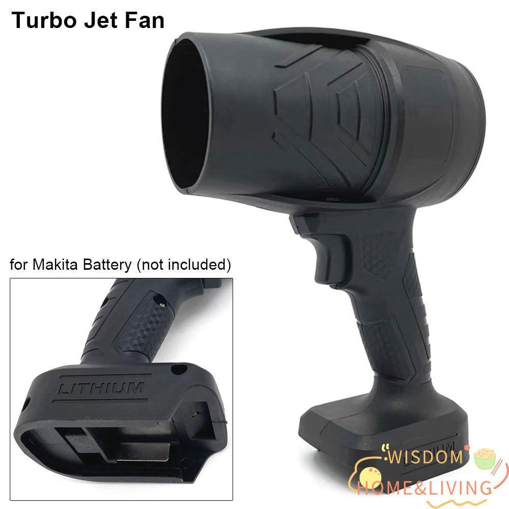 WISDOM Turbo Fan, 500g Thrust High Power Jet Fan, มือถือพัดลมรุนแรง Stepless Speed Jet Leaf Air Blow