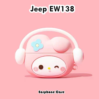 READY STOCK!นําไปใช้กับ Jeep EW138 เคส Case เคสหูฟัง การ์ตูนน่ารัก ซิลิโคนนุ่ม เคส เคสหูฟัง