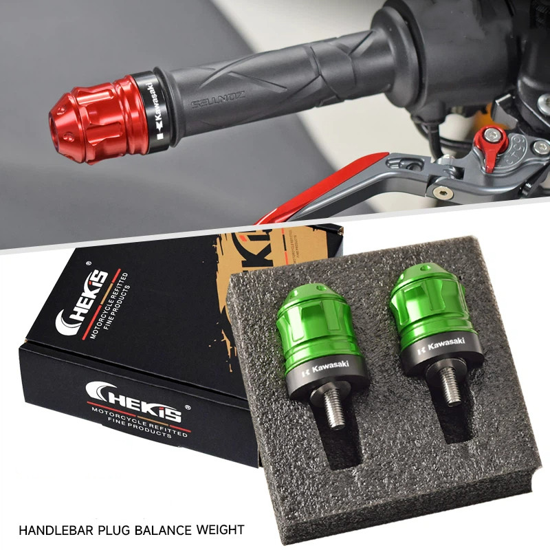 สําหรับ Kawasaki ZX4R/6R ดัดแปลงปลั๊กแฮนด์ ZX-4RR/Z1000/Z800 แฮนด์บาลานซ์บล็อกน้ําหนัก