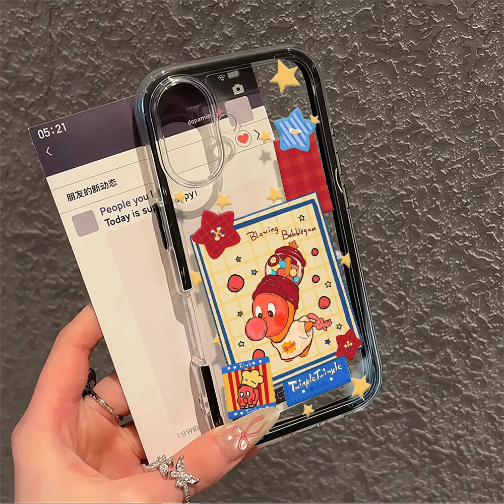 เคสโทรศัพท์ For iPhone 11 13 16 ProMax Case iPhone 14 15 17 ProMax 12 13 ProMax 13 14 Proเคสโทรศัพท์มือถืออะครีลิครูใหญ่