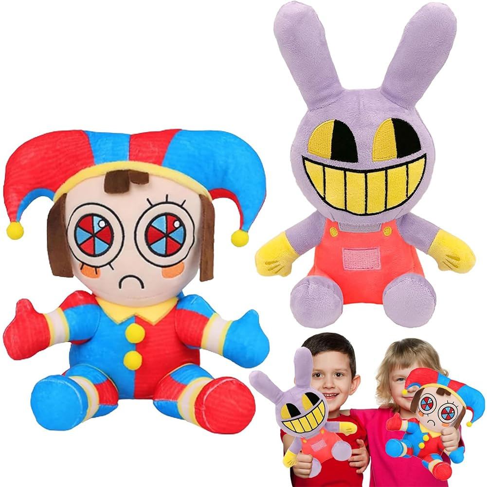 Amazing Digital Circus Plush Toy The Amazing Digital Circus Pomni และ Jax ตุ๊กตายัดไส้ของเล่น Digita