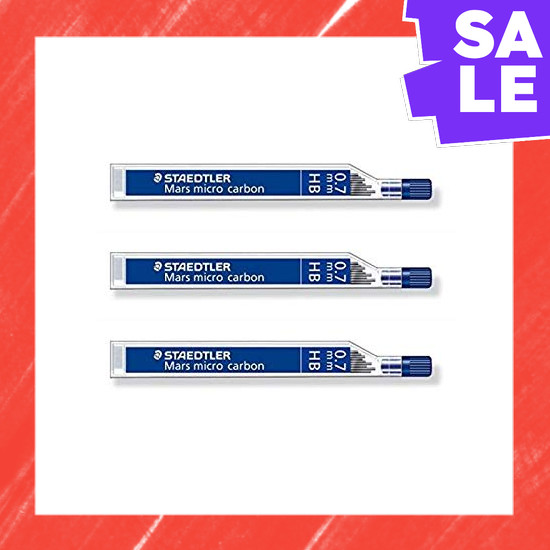 Direct From Japan Staedtler Mechanical pencil refills Micro Carbon 0.7mm HB 250-07-HB [3 sets