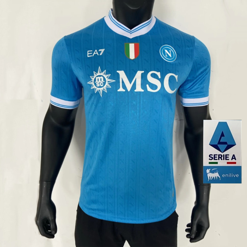 เสื้อทีมบ้านเนเปิลส์ ฤดูกาล 2025/26S สำหรับผู้ชาย