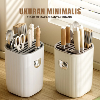 [COD]Rak Pisau Sendok Elegan & Minimalis Knife Rack / Tempat Sendok Pisau Serbaguna