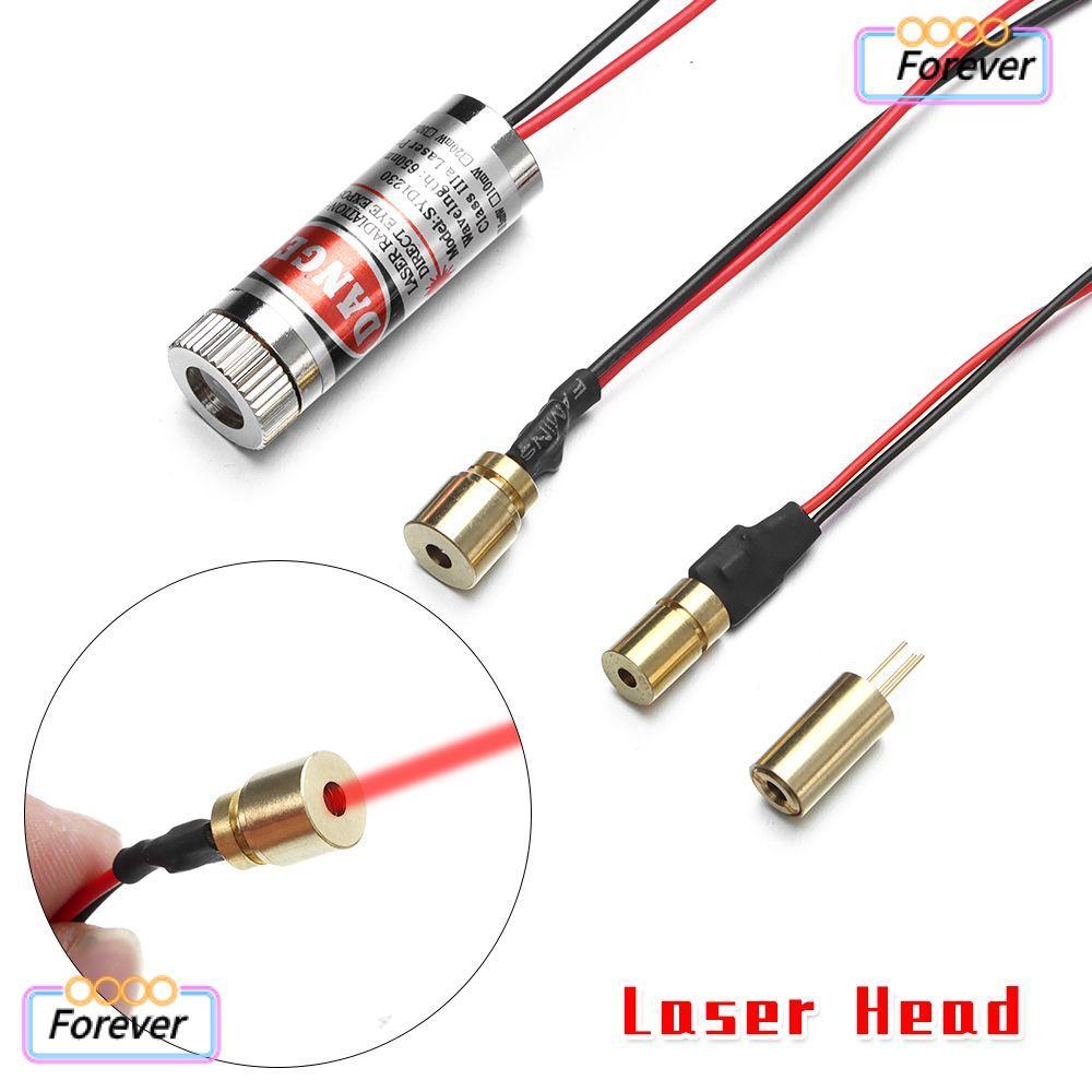 FOREVER Point/Line Laser Industrial Class Diode Head Adjustable Laser Module Head Laser