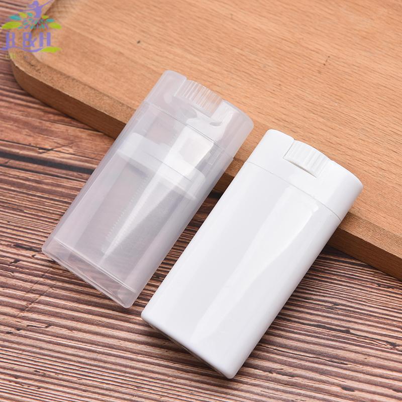 B&H Nov 15ml DIY Clear Empty Refillable Tubes Deodorant Lip Balm Cosmetic Container {vn}