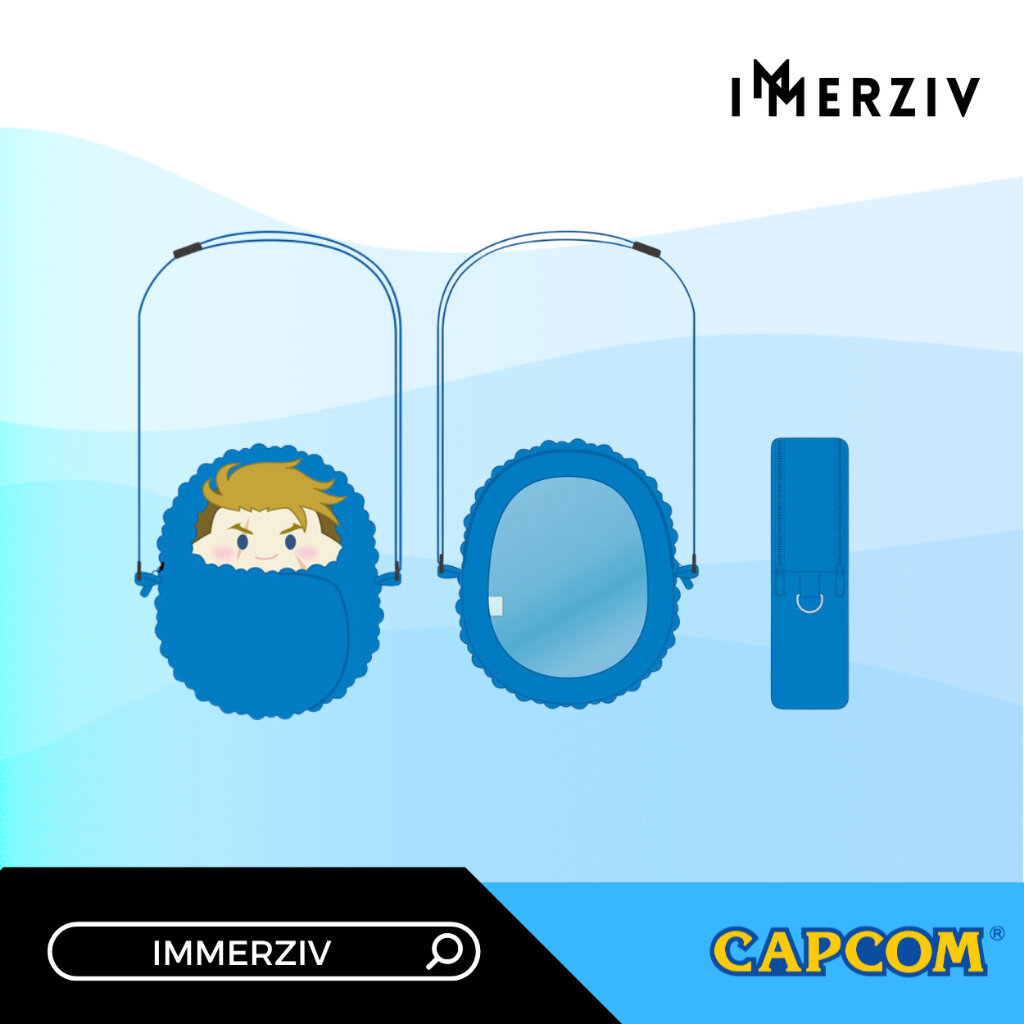 (พร้อมส่ง) WALNUT TAPINUI POUCH STREET FIGHTER 6 LUKE (กระเป๋า) (ของสะสม)