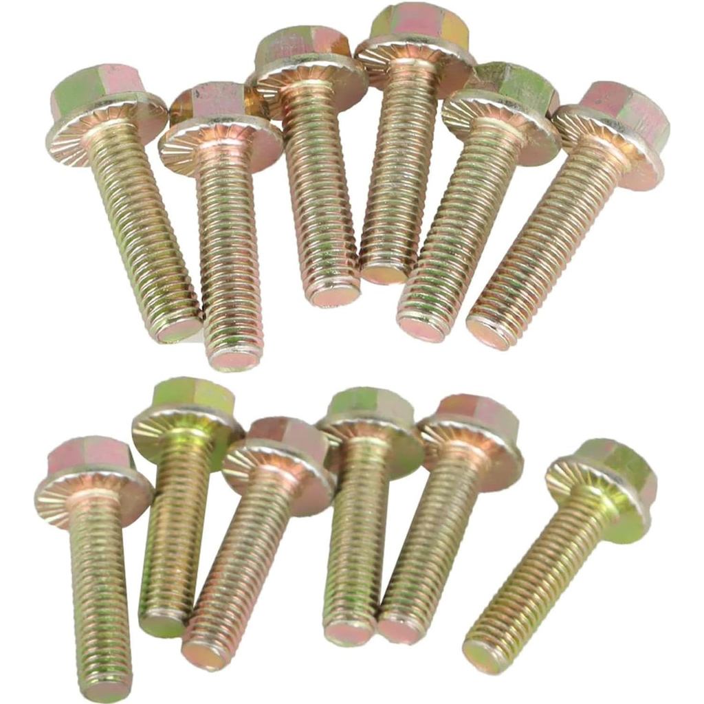 Exhaust Manifold Header Bolts Hardware Kit For LS1 HEADER BOLTS LSX LS2 LS3 LS6 LS7 GM Vortec 4.8L 5