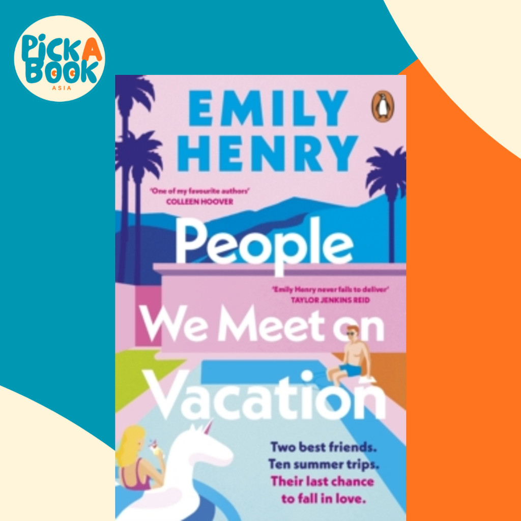 People We Meet On Vacation โดย Emily Henry (ฉบับสหราชอาณาจักรปกอ่อน)