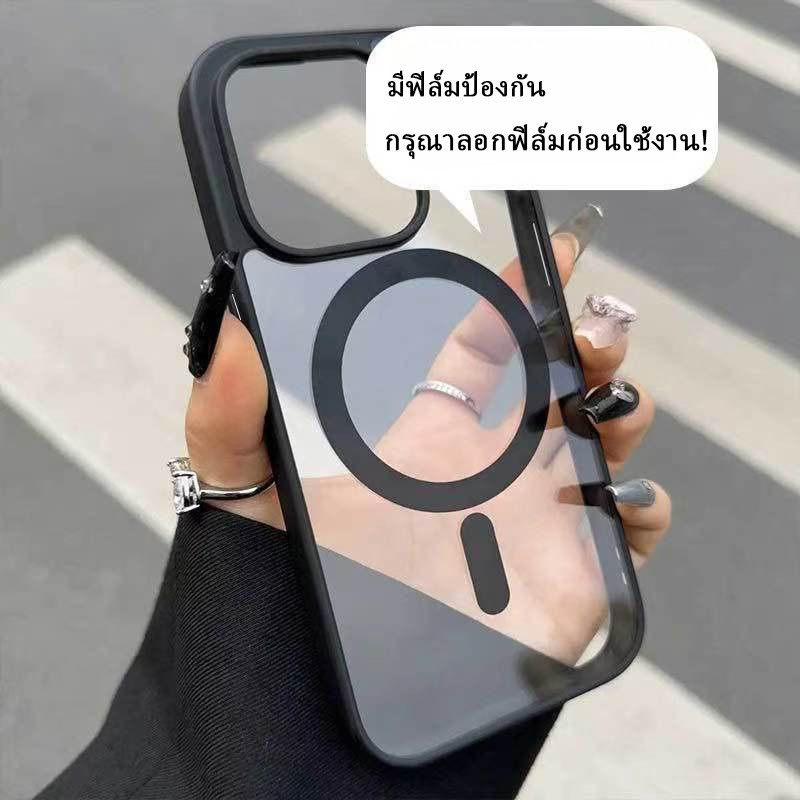 🍅COOL-เหมาะสำหรับ iPhone 17/16PROMAX 17AIR 15PLUS Apple 14PRO 13PROMAX 12 11PRO กันตก เคสไอโฟน-HLMSCX17 - รูปที่ 4