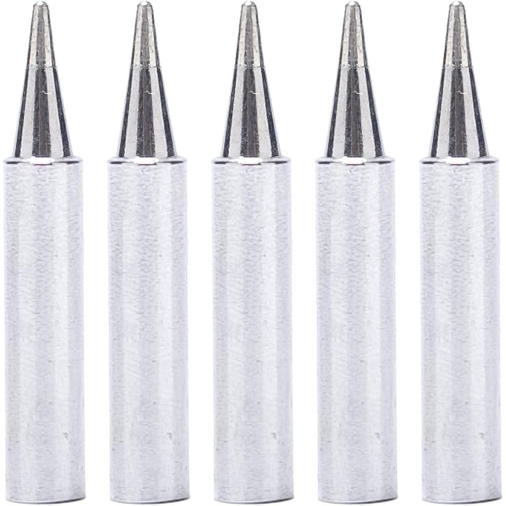 อี้ฮวา #1401-TYPE-B หัวแร้งเคล็ดลับชุด 5 ชิ้นสําหรับ YIHUA 926LED-III(110W,สีแดง), 939D+ III EVO, 94