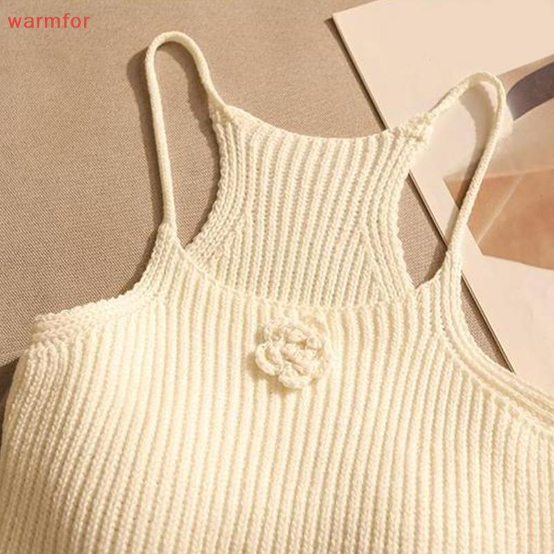 กระโปรงในเนื้อสไตล์เซ็กซี่สำหรับฤดูร้อน ลายดอกไม้ ยกรองทรงด้านหน้า สีทึบ แบบแขนกุด - รูปที่ 6