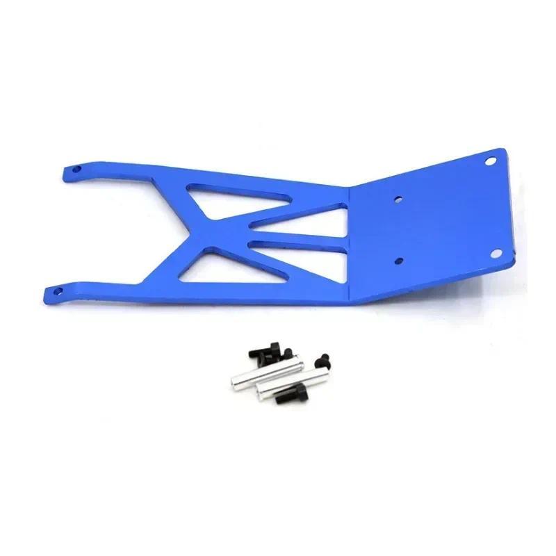 สําหรับ RC อลูมิเนียมอัลลอยด์แผ่นลื่นไถลด้านหน้า Skidplate RC รถอะไหล่ 1/10 Trxs Ford F-150 Raptor S
