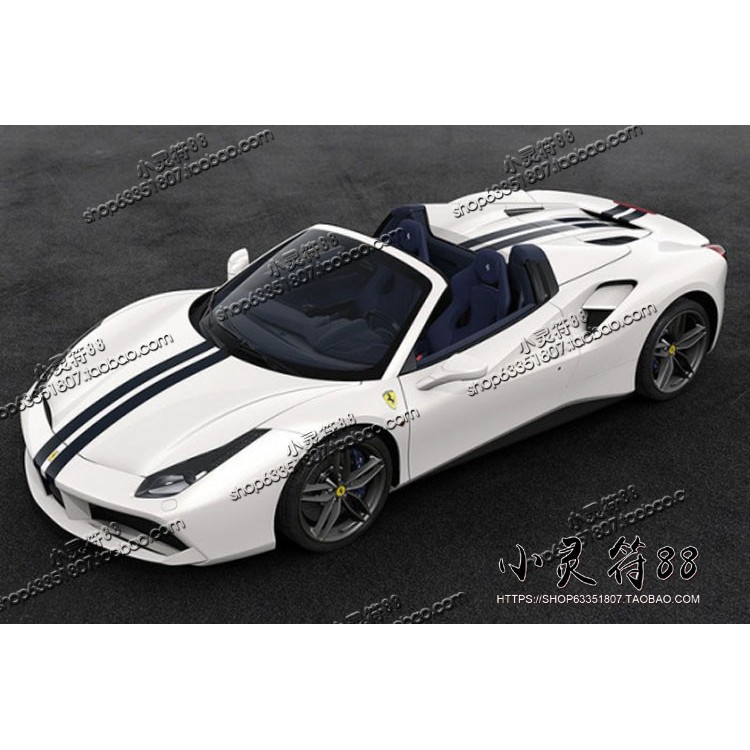 Ferrari 488 Spider สติ๊กเกอร์ติดรถ Garland F430FF F458 F360 Porsche 911 สติ๊กเกอร์ปก