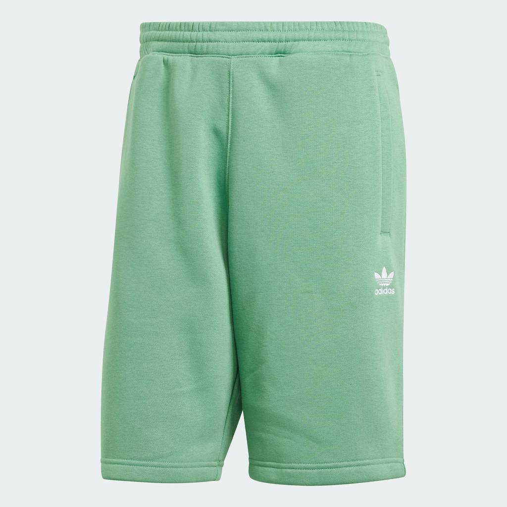 adidas ไลฟ์สไตล์ กางเกงขาสั้น Trefoil Essentials ผู้ชาย สีเขียว IU2355